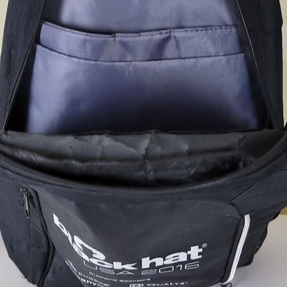 Black Hat 2016 Conference Backpack - Picture 3 of 3